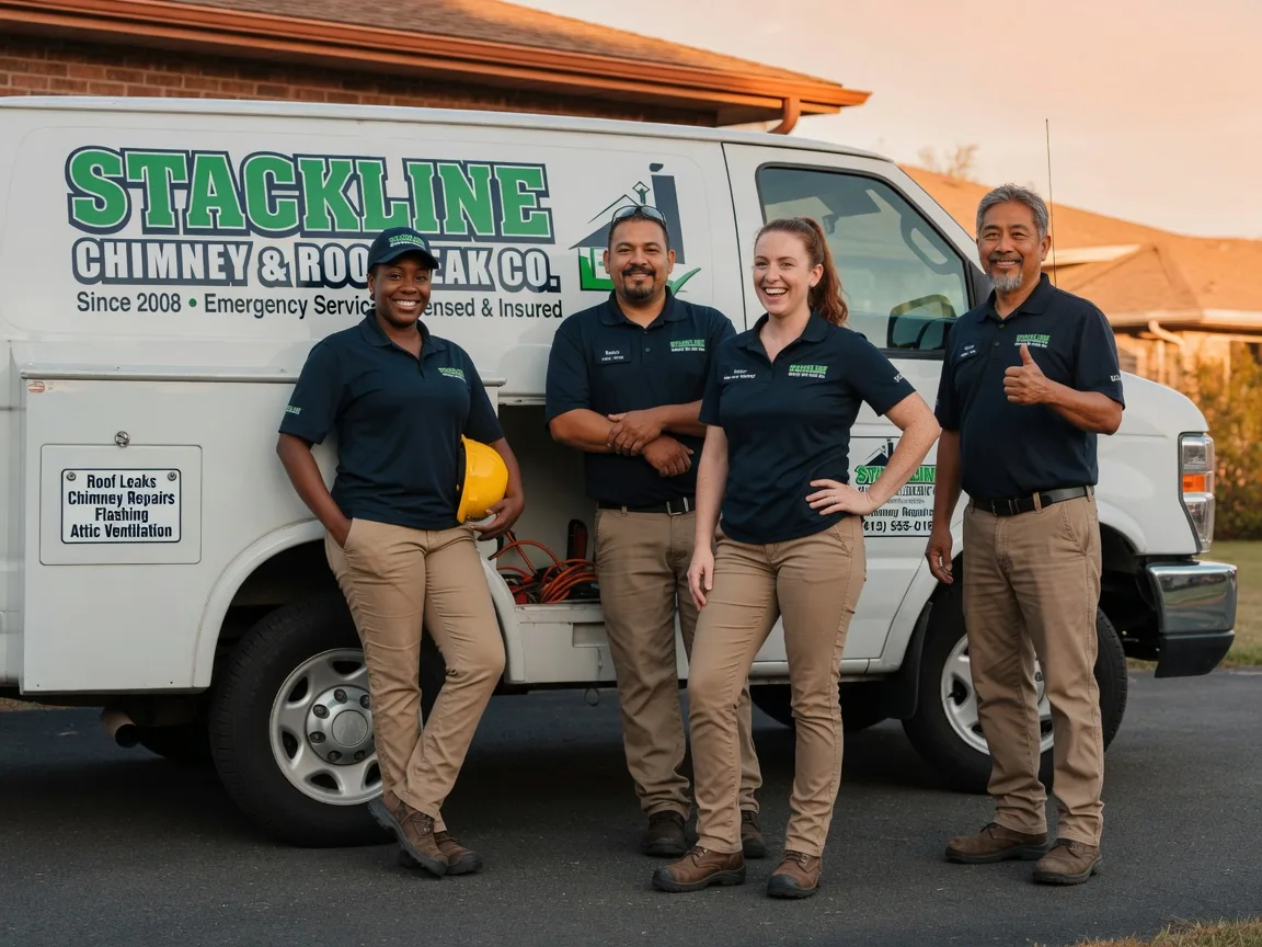Chimney flashing repair company in Canadian, TX